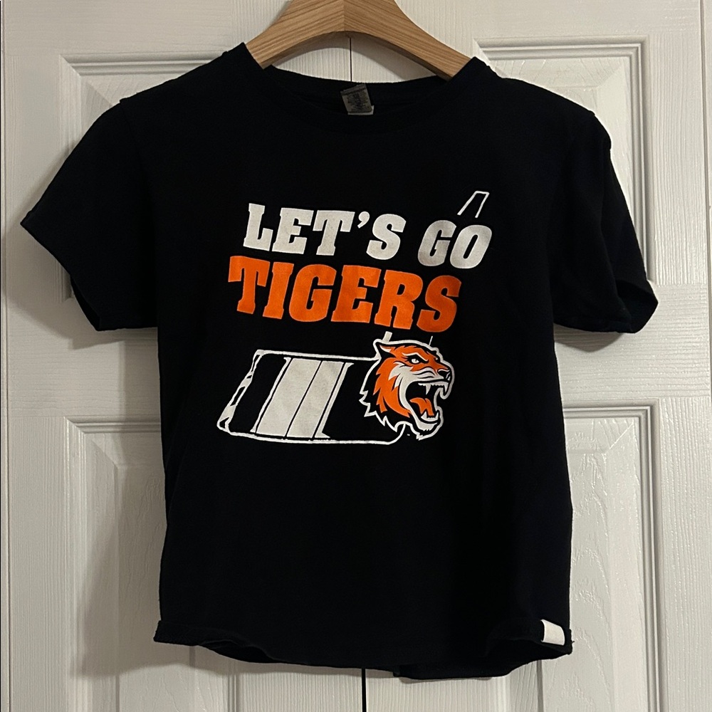 RIT Black 'Let's Go Tigers' T-Shirt